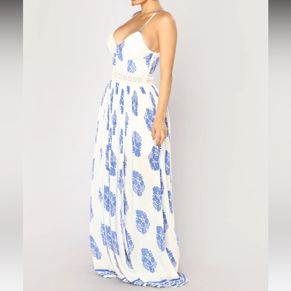 Fashion Nova Holy Slit Dress - Picture 2 of 11